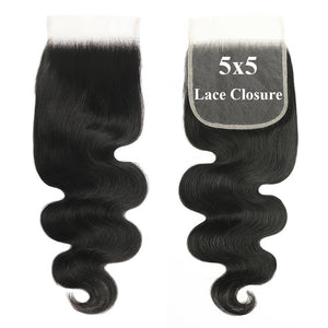 5X5 BODY WAVE CLOSURE